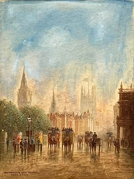Westminster from Whitehall