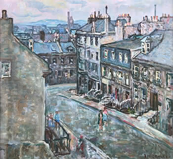 View From Studio, Hart Street, Edinburgh