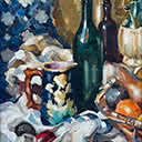 Still Life with Green Bottle, c. 1970