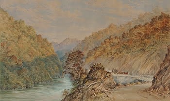 Manawatu Gorge, Province of Wellington New Zealand