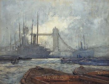 Shipping on the Thames