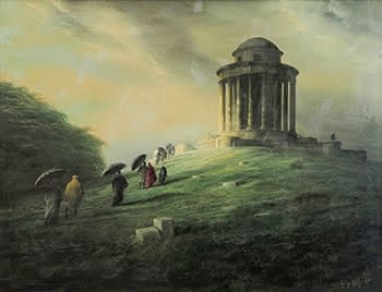 Hawksmoor Mausoleum, Castle Howard, 1964