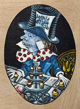 Mad Hatters Tea Party (Oval)