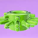 Green Flower Ring