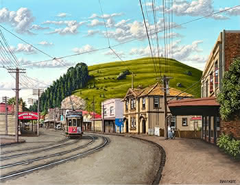 Mt Eden Village around 1920