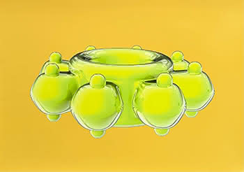 Lemon Flower Ring - Unframed