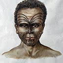 Portrait - Ngatimara Tribe. Hauraki Gulf 1847