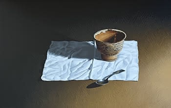 Still Life with 14th Century Dish