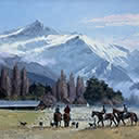 Autumn Muster, Glenda Bay Station (Black Peak Beyond) Wanaka