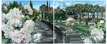 Rose Garden, Diptych
