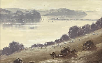 Sandspit from Rainbow's End