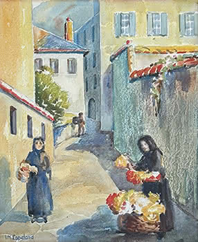 Flower Seller, Florence