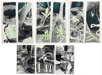 Forest Floor - Set of Six - Unframed