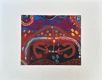 Sketch 6 - unframed/mounted